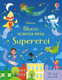 Blocco scaccia noia supereroi 