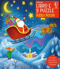 Babbo natale libro e 3 puzzle 