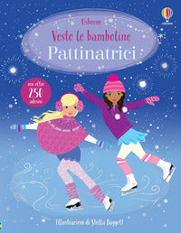 Vesto le bamboline pattinatrici - con adesivi 