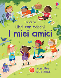 Libri con adesivi i miei amici 