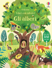 Alberi - libri con adesivi 