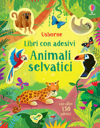 Animali selvatici - libri con adesivi 