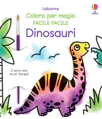 Dinosauri coloro per magia facile facile 