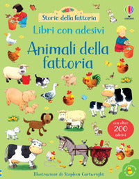 Animali della fattoria - con adesivi 