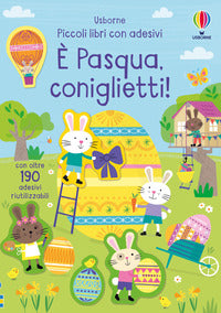 è pasqua coniglietti ! piccoli libri con adesivi 