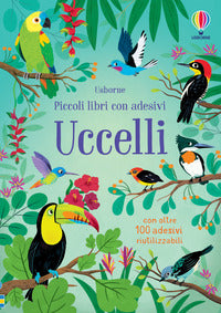 Uccelli - piccoli libri con adesivi 
