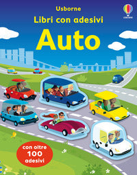 Auto - libri con adesivi 