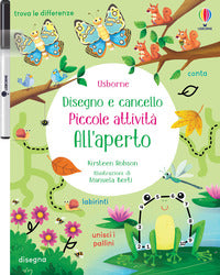 All'aperto - piccole attivita' disegno e cancello 