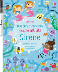 Sirene - piccole attivita' disegno e cancello con pennarello 