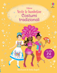 Vesto le bamboline costumi tradizionali 