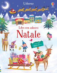 Natale - libri con adesivi 