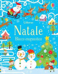 Natale - blocco enigmistico blocchi di giochi 