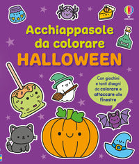 Halloween - acchiappasole da colorare 