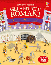 Antichi romani - libri con adesivi 
