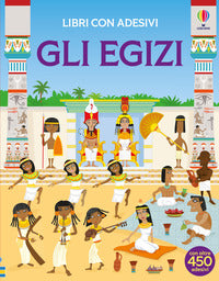 Egizi - libri con adesivi 