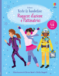 Vesto le bamboline ragazze d'azione e pattinatrici 