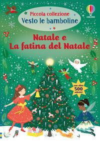 Piccola collezione vesto le bamboline natale e la fatina del natale 