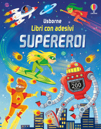 Supereroi - libro con adesivi 