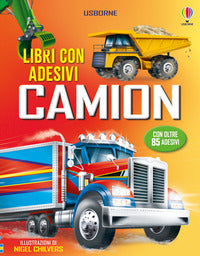 Camion - libri con adesivi 