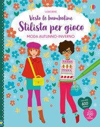 Vesto le bamboline stilista per gioco moda autunno - inverno 