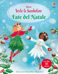 Vesto le bamboline fate del natale 