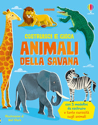 Costruisci e gioca animali della savana 