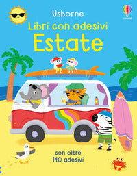 Estate - libri con adesivi 