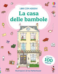 Casa delle bambole - libri con adesivi 