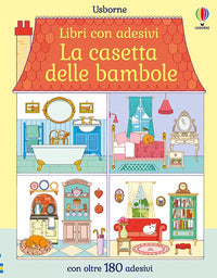 Casetta delle bambole - libri con adesivi 
