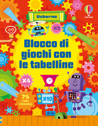 Blocco di giochi con le tabelline 
