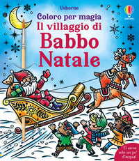 Villaggio di babbo natale - con pennello 