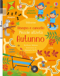 Autunno - disegno e cancello piccole attivita' 