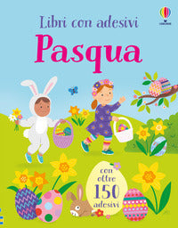 Pasqua - libri con adesivi 