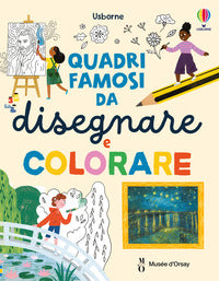 Quadri famosi da disegnare e colorare 