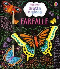 Farfalle - gratta e gioca con stilo in legno 
