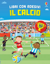 Calcio - libri con adesivi 