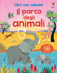 Parco degli animali - libri con adesivi 