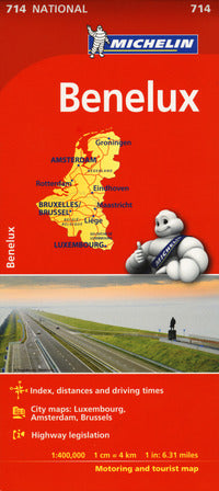 Benelux 1:400.000 