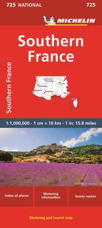 Francia del sud 1:1.000.000 
