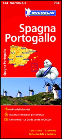 Spagna portogallo 1:1.000.000 