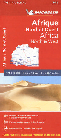 Africa nord e ovest 1:4.000.000 