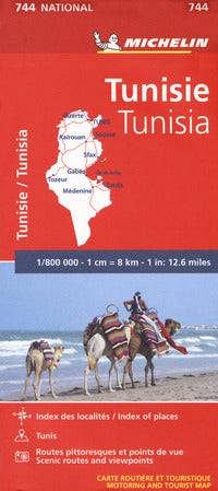 Tunisia 1:800.000 