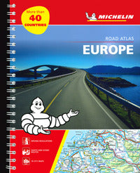 Europe road atlas 
