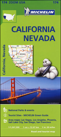 California-nevada 1:1.267.200. ediz. inglese 