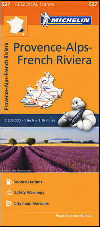 Provenza alpi french riviera - provence alpes 1:200.000 