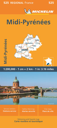 Midi-pyre'ne'es 1:200.000 