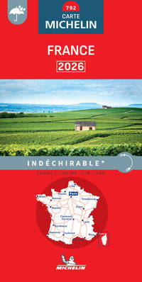 Francia 2026 france 2026 1:1.000.000 - indechirable 