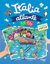 Atlante d'italia flip flap - viaggi intorno al mondo 