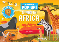 Safari in africa - natura pop up 