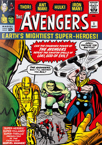 The avengers 1963-1965 - marvel comics library 